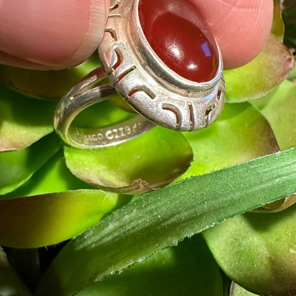 Carnelian ring - Picture 10 of 10